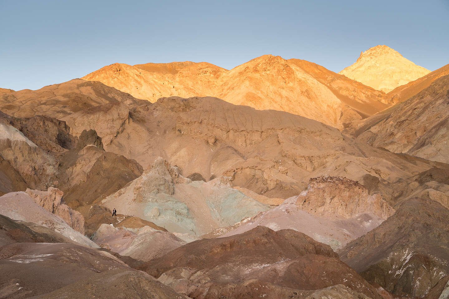 Artist's Palette at sunset